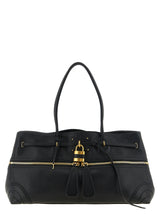 Chloé Black Lamb Leather Shoulder Bag