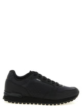 Hugo Boss Black Polyester Athletic Sneakers
