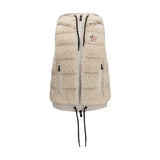 Moncler Grenoble Beige Polyamide Sleeveless Jacket