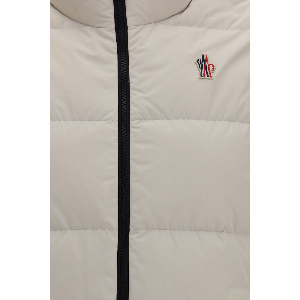 Moncler Grenoble Beige Polyester Full-Length Jacket