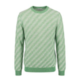 Malo Green Linen Men Sweater