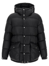 Moncler Black Polyamide Full-Length Jacket