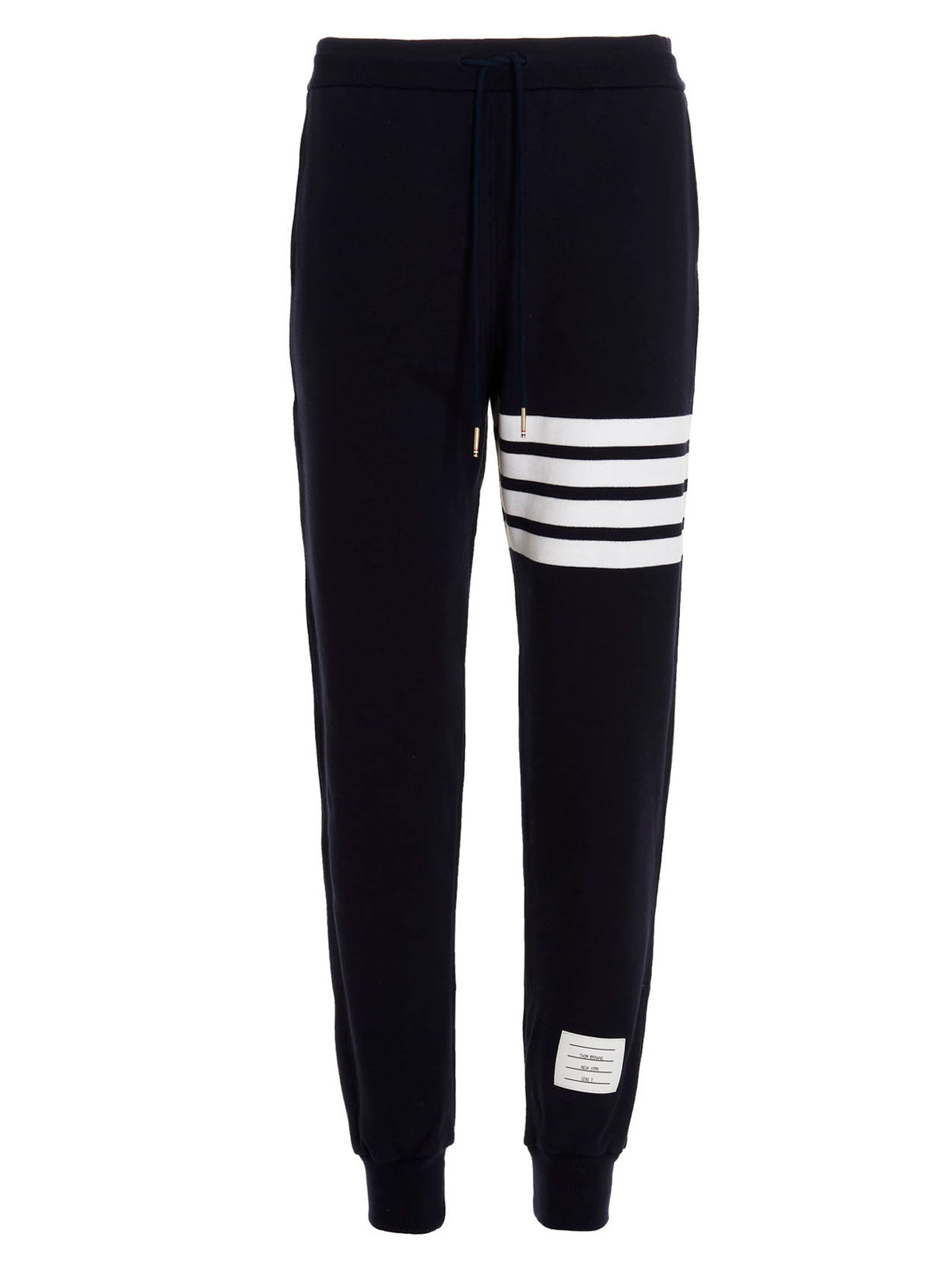 Thom Browne Blue Cotton Joggers (Workout Pants)