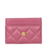 Versace Pink Leather Cardholder