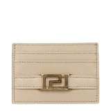 Versace Beige Leather Cardholder