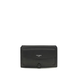 Dolce & Gabbana Black Calf Leather Bos Taurus Shoulder Bag