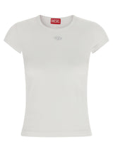 Diesel White Cotton T-Shirt