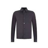 Herno Blue Cotton Shell Jacket