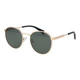 Polaroid Gold Metal Sunglasses