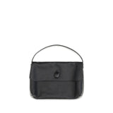 The Row Black Calf Leather Bos Taurus Shoulder Bag
