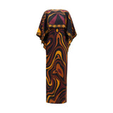 Emilio Pucci Multicolor Silk Casual Dress