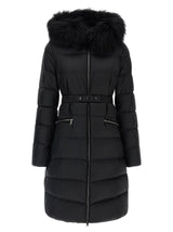 Moncler Black Polyamide Coat