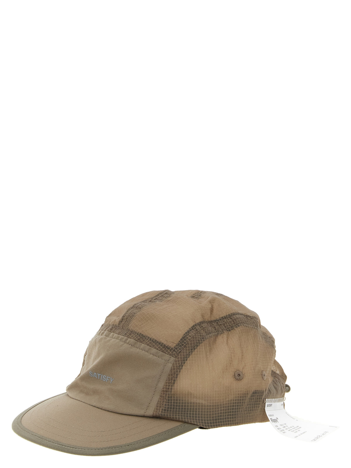 SATISFY Beige Polyamide Cap (Baseball Hat)