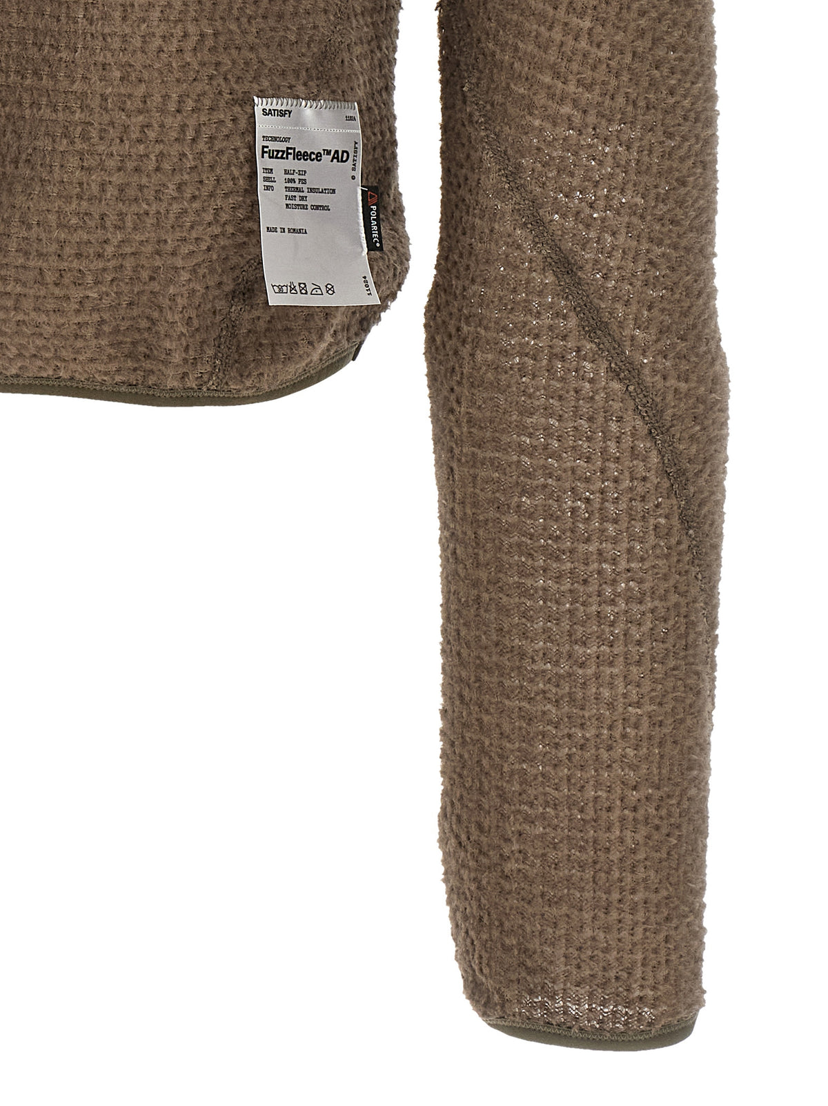 SATISFY Brown Polyester Sweatshirt