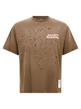SATISFY Brown Cotton T-Shirt