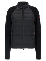 Moncler Grenoble Black Polyamide Cardigan