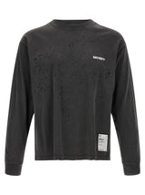 SATISFY Black Cotton T-Shirt