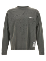 SATISFY Gray Cotton T-Shirt