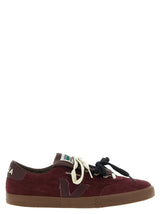 Veja Bordeaux Calfskin Low Top Sneakers