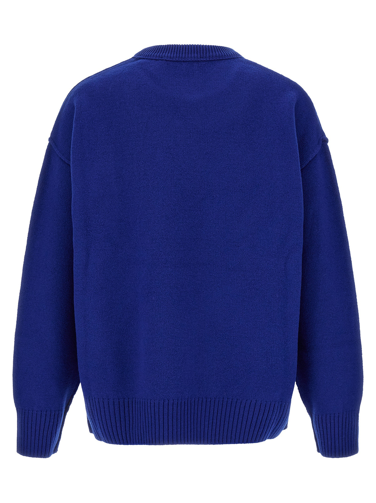 Ami Paris Blue Wool Cardigan