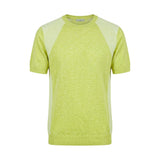 Malo Green Linen Men Sweater