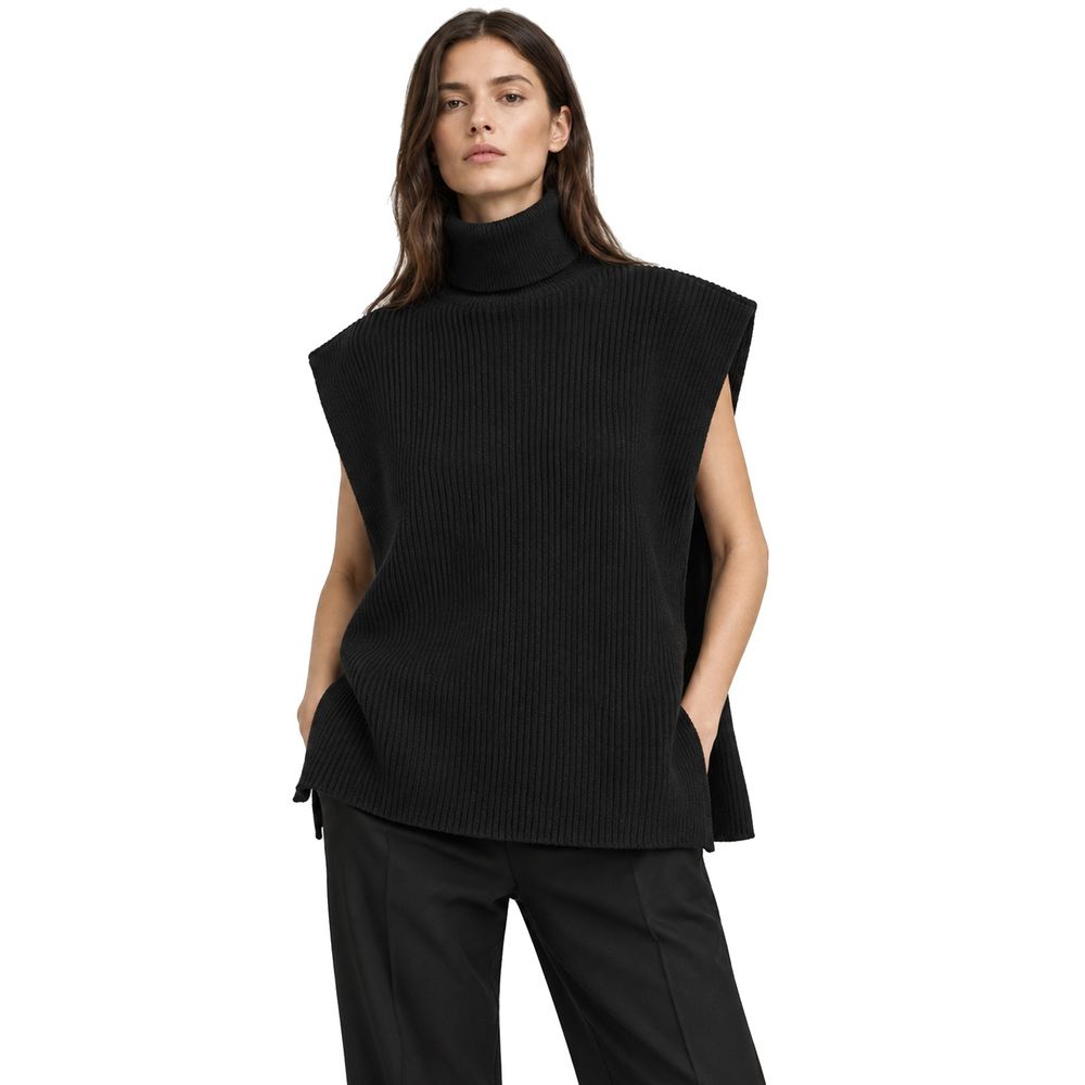 Max Mara Black Cashmere Waistcoat for Women
