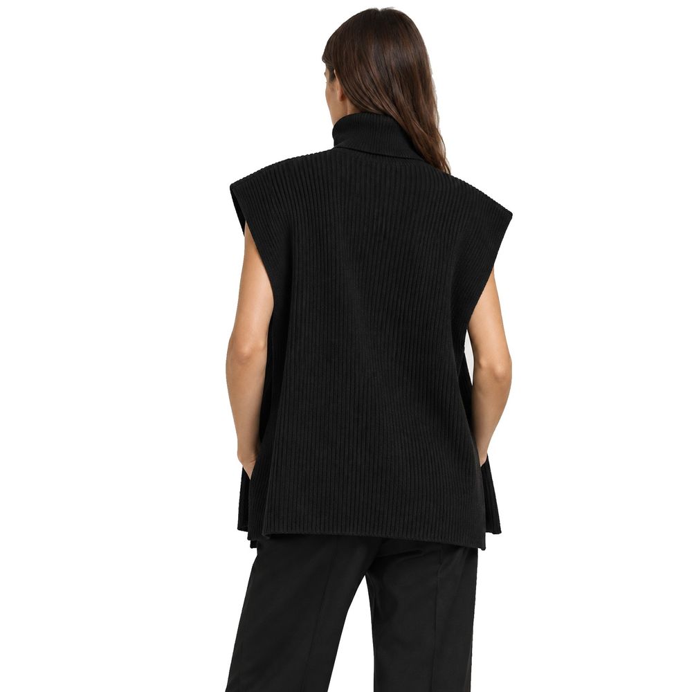 Max Mara Black Cashmere Waistcoat for Women