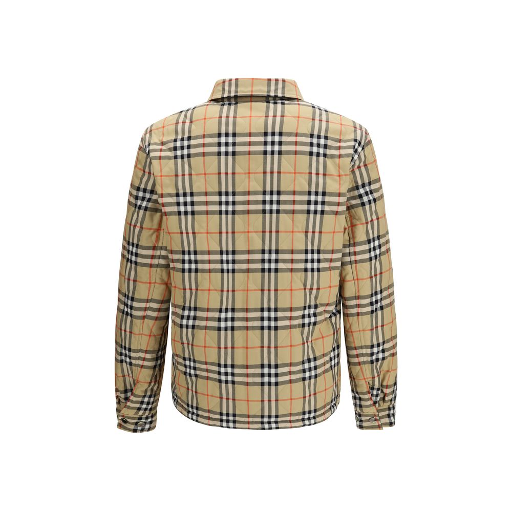 Burberry Bicolor Polyamide Shell Jacket - Brighton Reversible