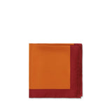 Saint Laurent Cassandre Orange Silk Foulard