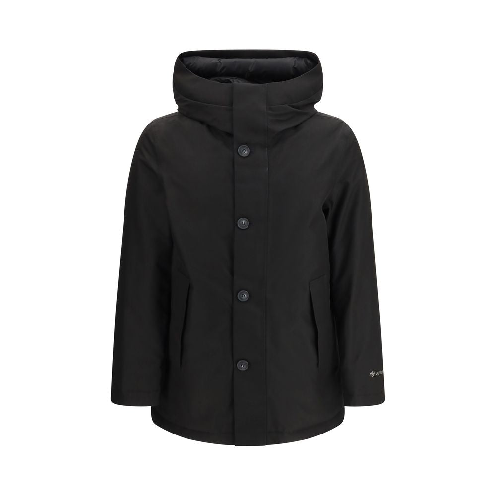 Woolrich Black Goose Down Parka - Ultimate Winter Protection
