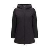 Woolrich Firth Black Water-Repellent Parka for Women