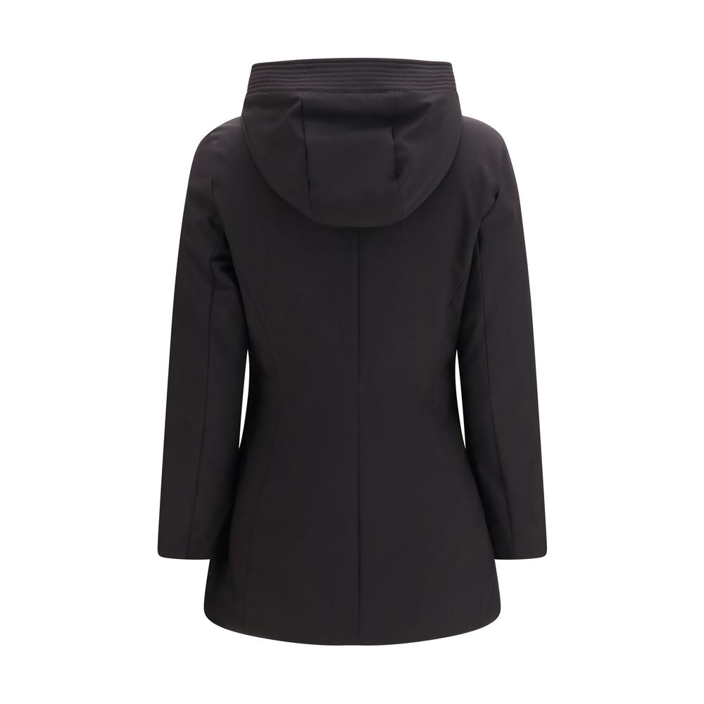 Woolrich Firth Black Water-Repellent Parka for Women