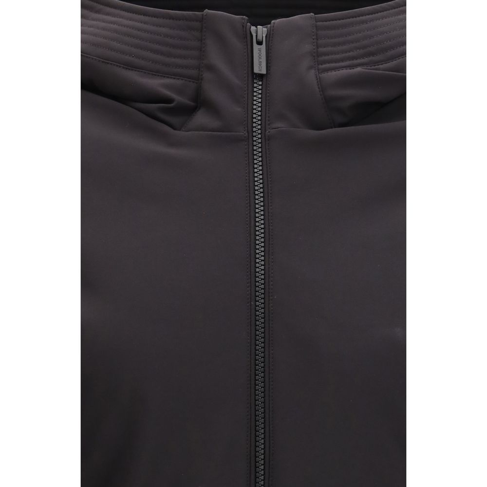Woolrich Firth Black Water-Repellent Parka for Women