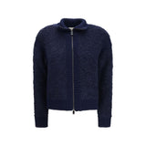 Jacob Cohen Cardigan en Alpaga Vicugna Pacos Bleu