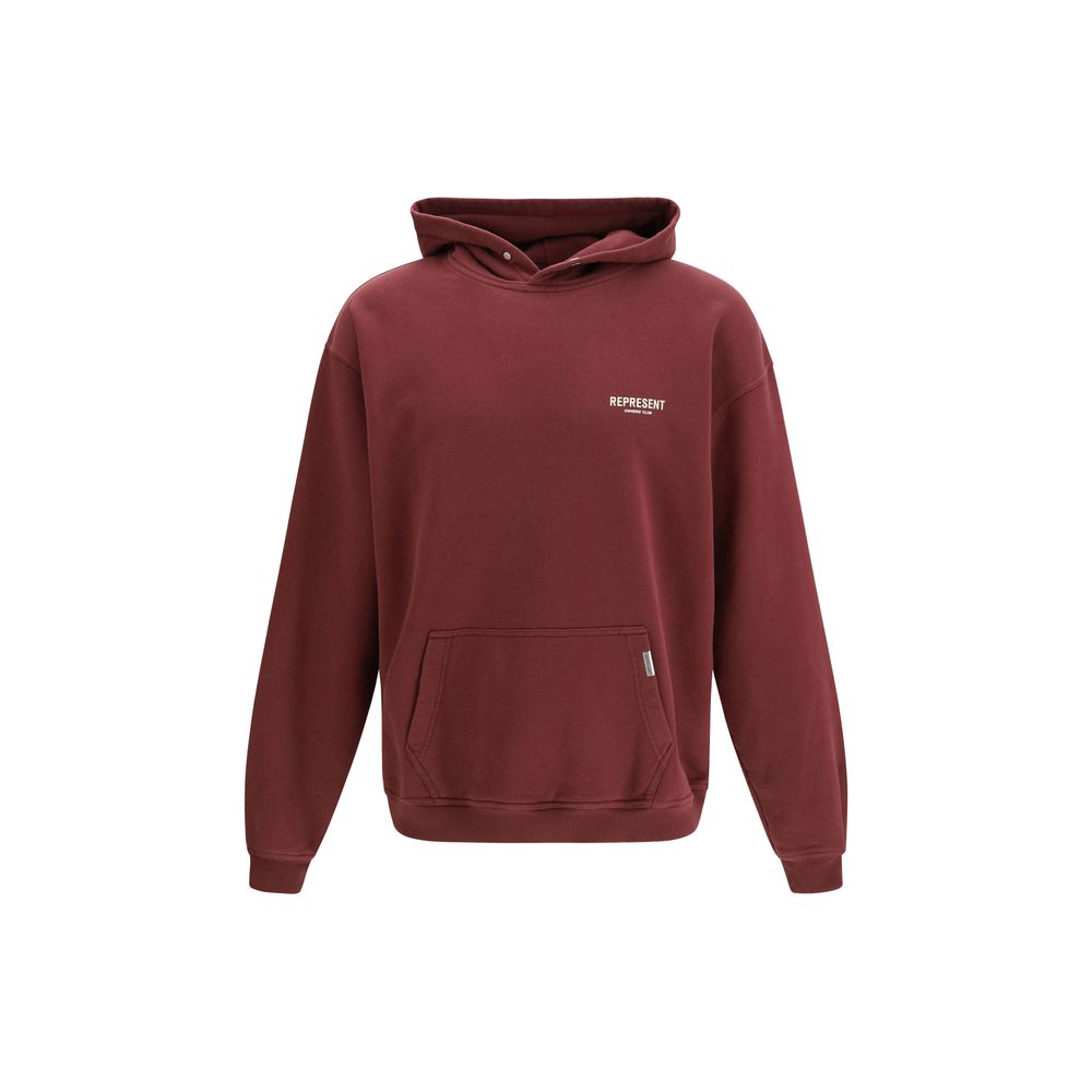 Represent Bordeaux Cotton Sweatshirt - Streetwear Style