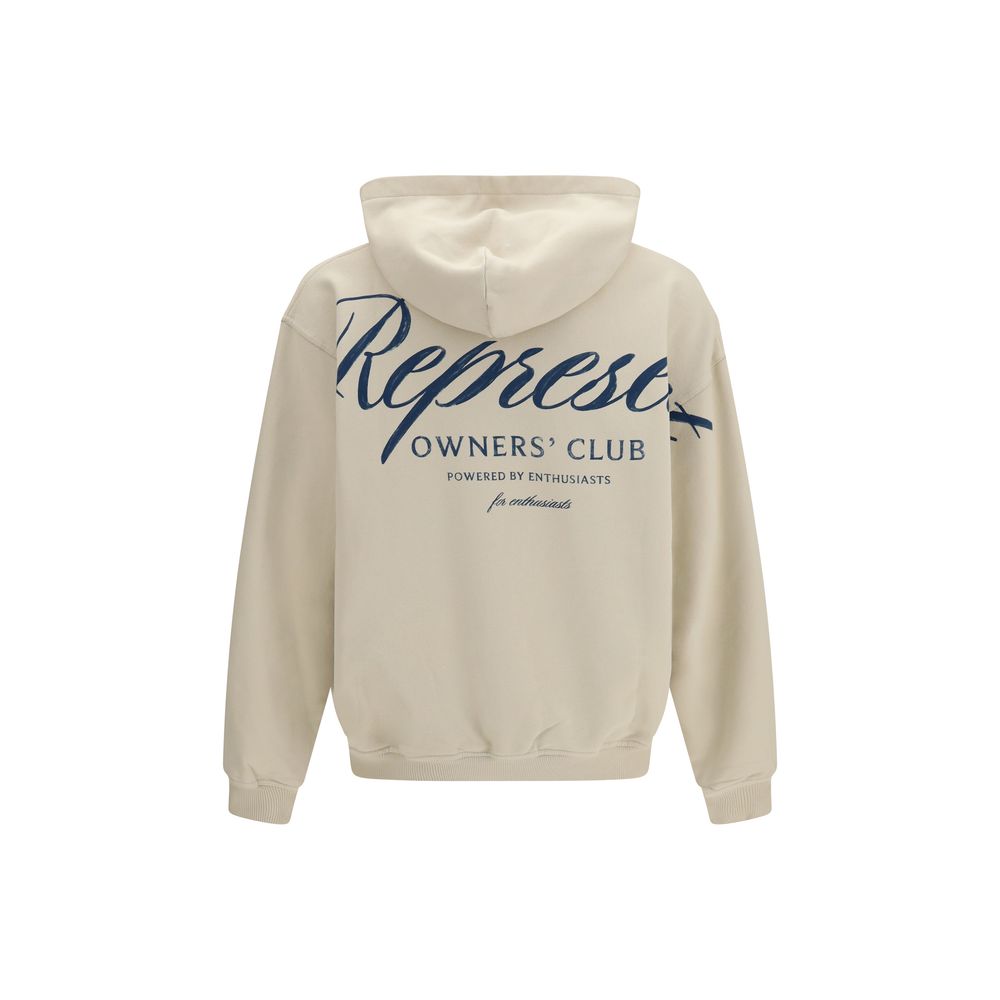 Represent Beige Cotton Sweatshirt - Casual Comfort