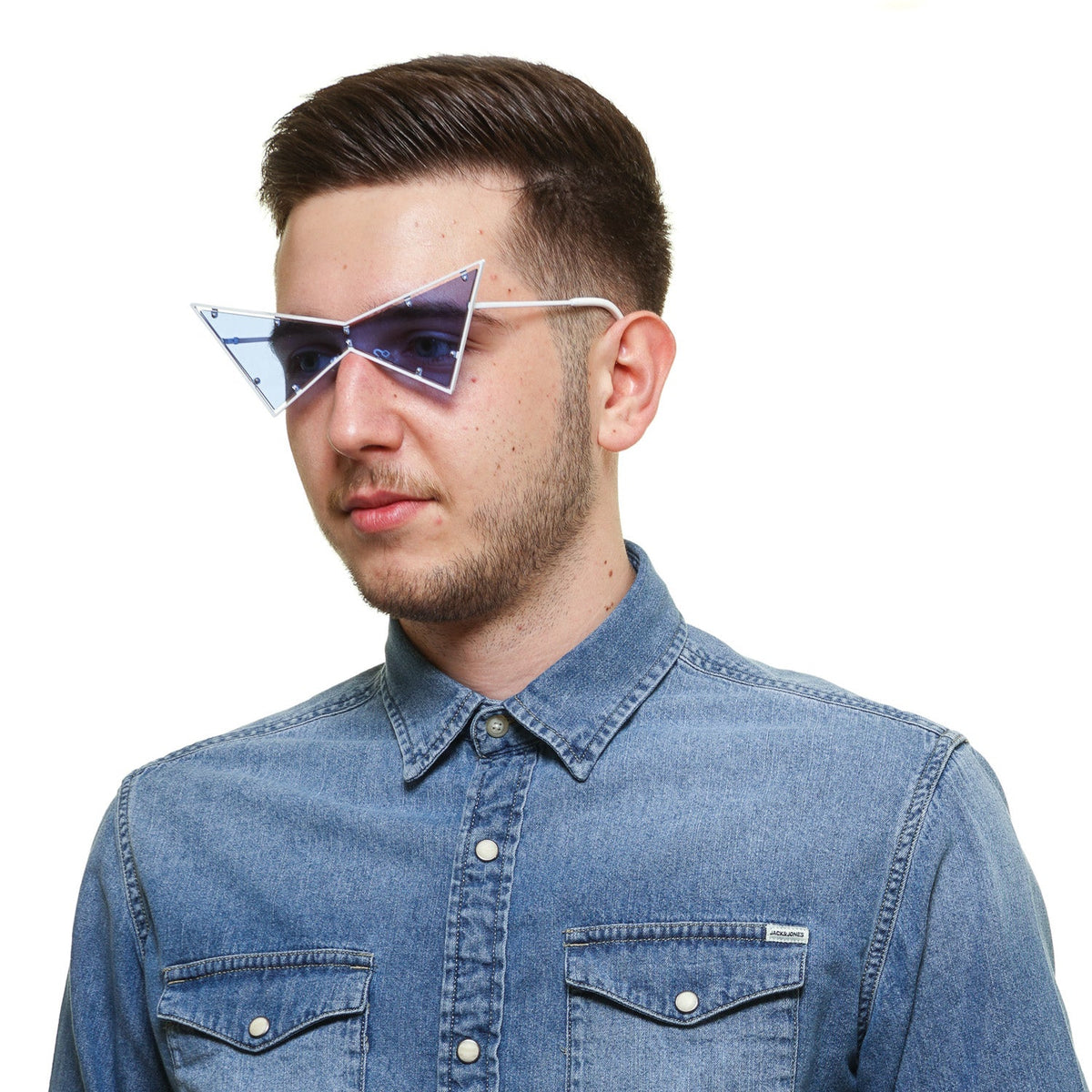 Kenzo White Plastic Sunglasses for Women