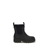 TRETORN Yun Black Rubber Ankle Boots for Women