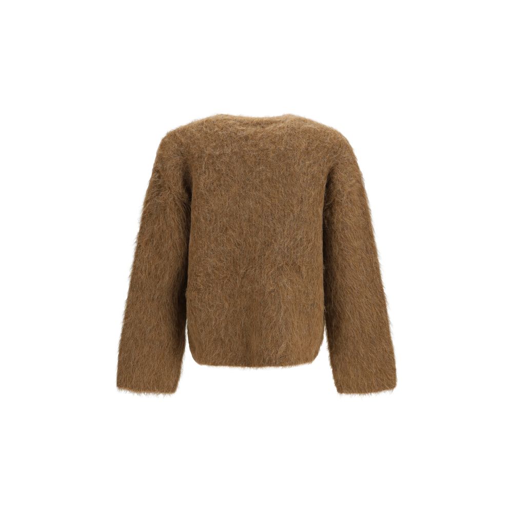 SÉFR Lee Brown Alpaca-Blend Cardigan