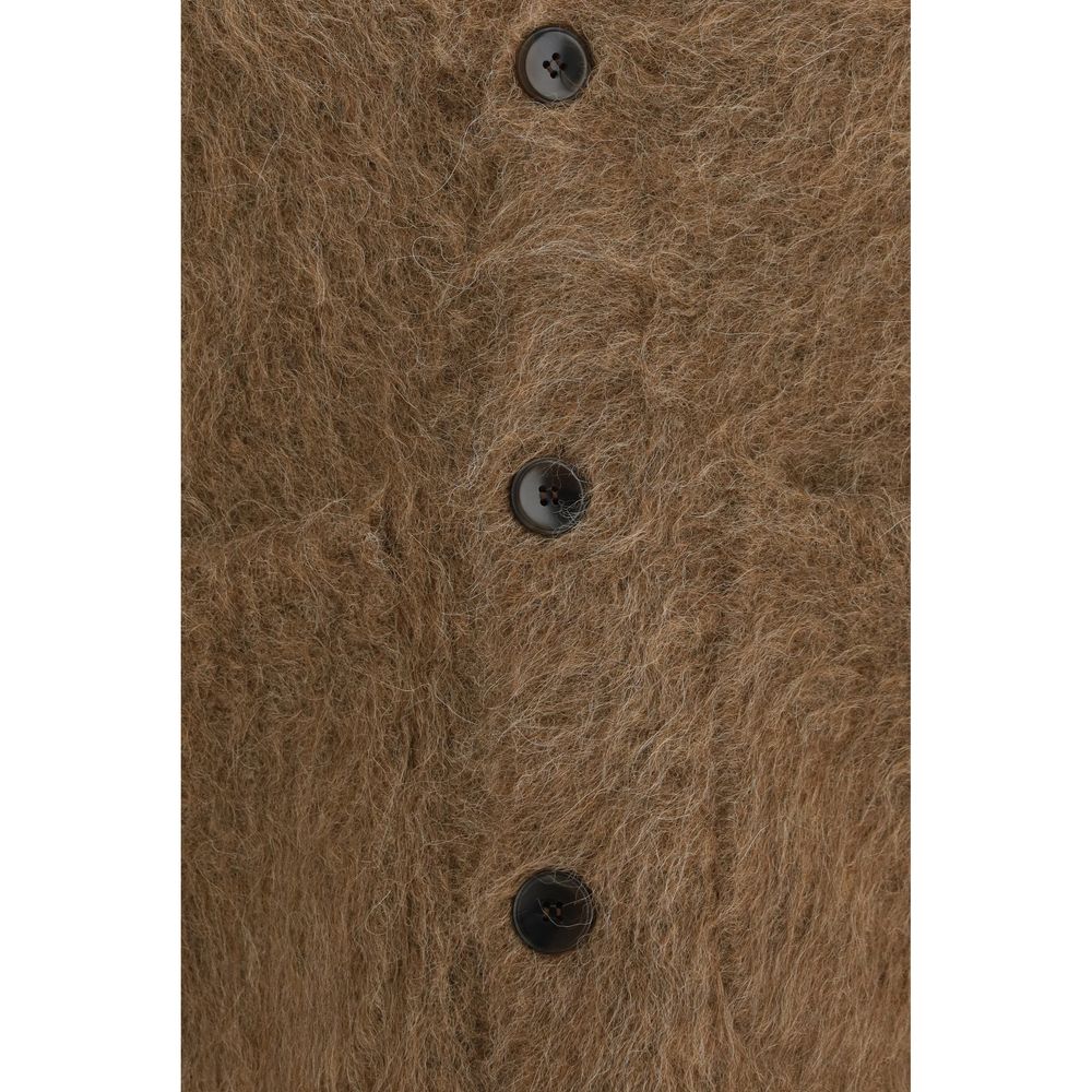 SÉFR Lee Brown Alpaca-Blend Cardigan