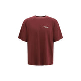 Represent Bordeaux Cotton T-Shirt - Modern Minimalist Design