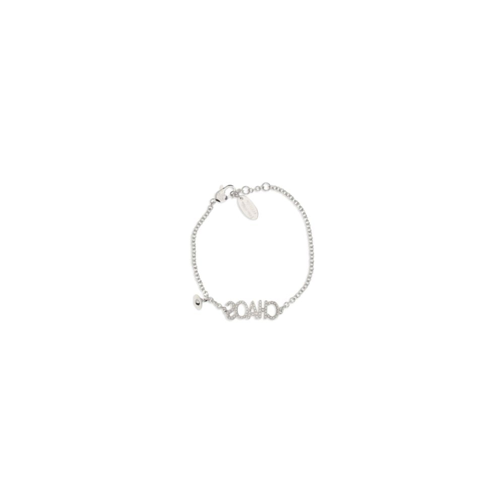 Bracelet en laiton argenté Vivienne Westwood Chaos