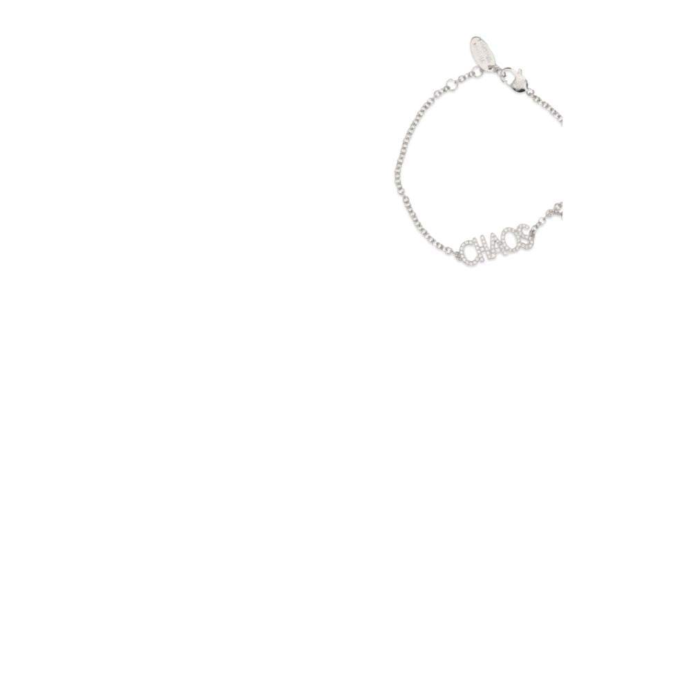 Bracelet en laiton argenté Vivienne Westwood Chaos