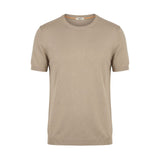 Roberto Pepe Luxury Beige Cotton Men Sweater