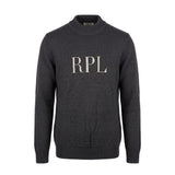 Roberto Pepe Luxury Grey Wool Men Sweater