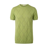 Roberto Pepe Luxury Green Cotton Men Sweater