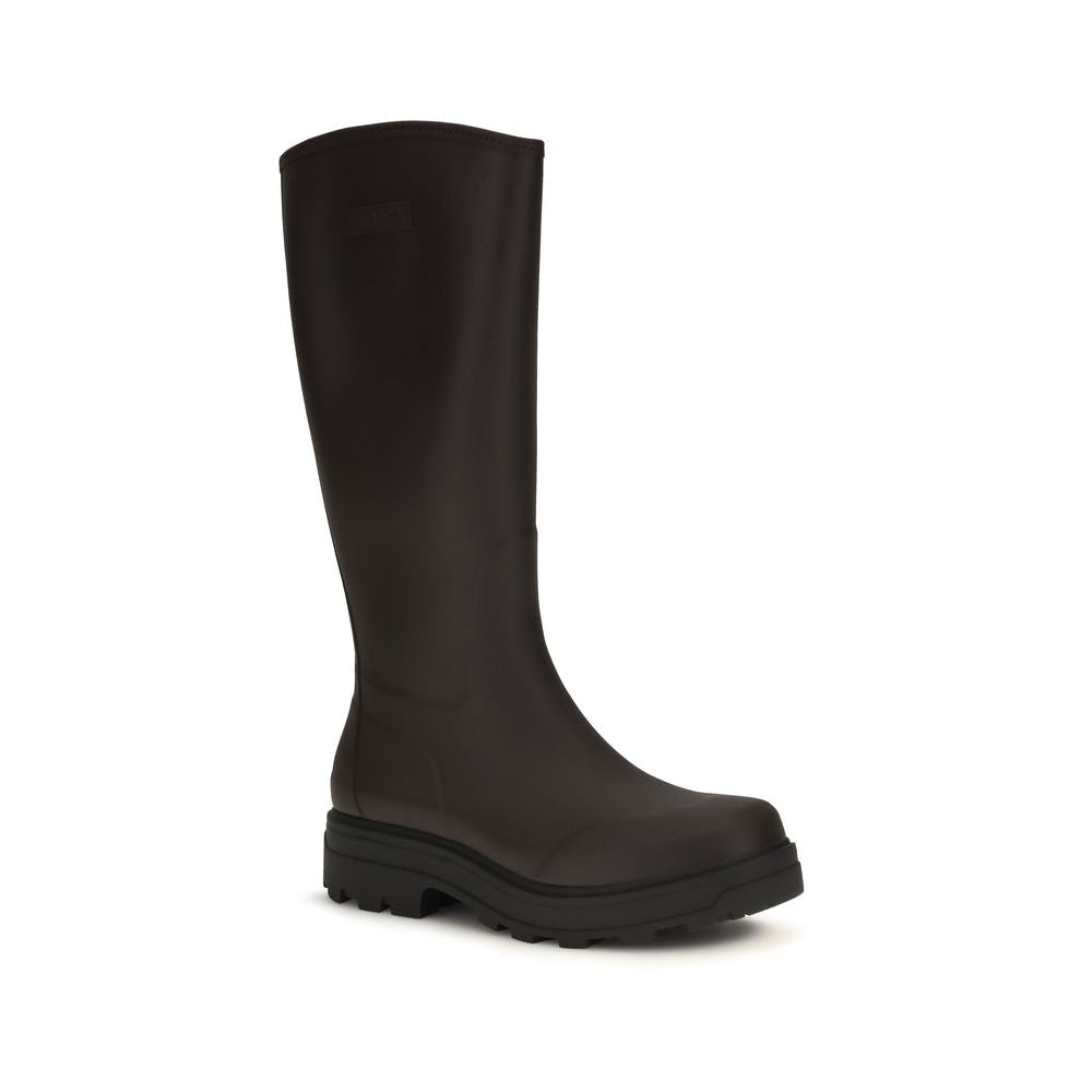 TRETORN Brown Rubber Rain Boots