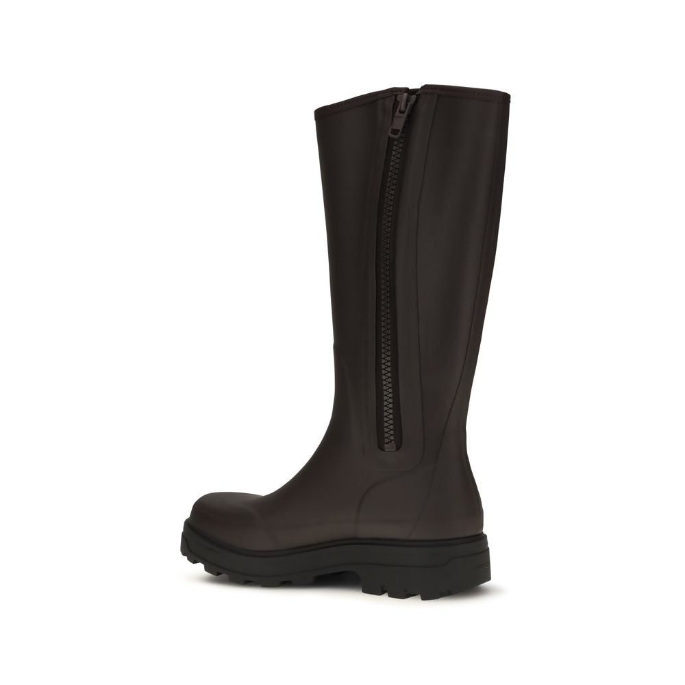 TRETORN Brown Rubber Rain Boots