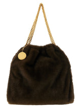 Stella McCartney Brown Polyester Shoulder Bag