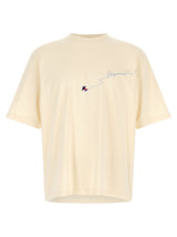 Dsquared² White Cotton T-Shirt - Snowy Dream Collection